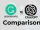 Grammarly vs ChatGPT