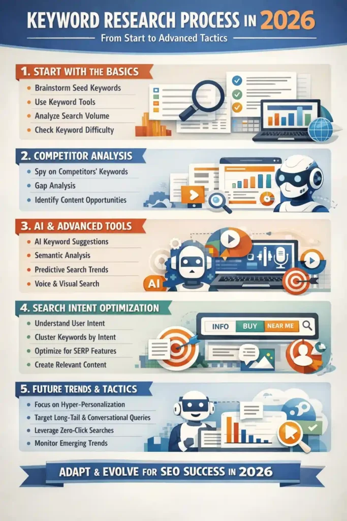 Keyword research process in 2026
