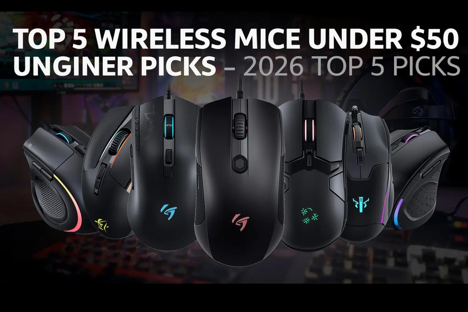 Best Wireless Gaming Mice Under $50 in 2026 | Top 5 Picks