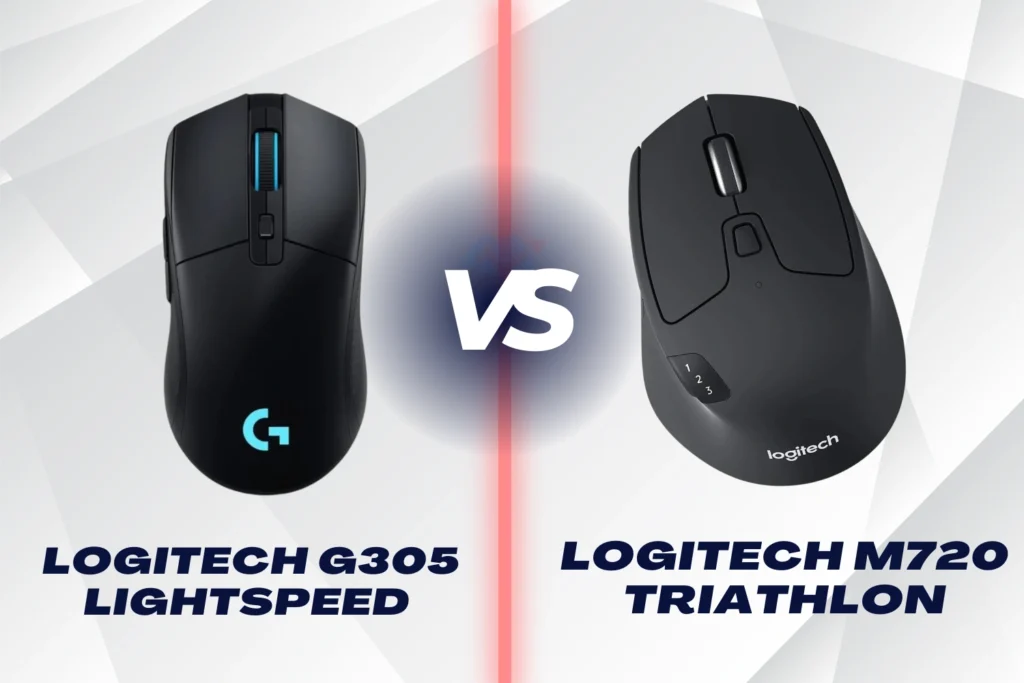 G305 Lightspeed vs Logitech M720 Triathlon