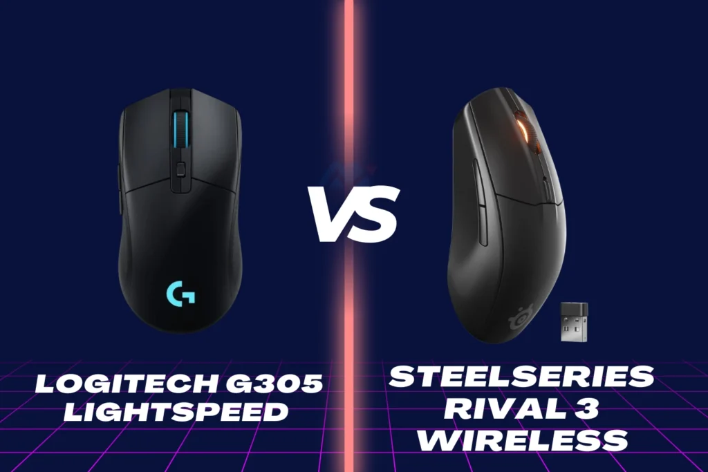 Logitech G305 Lightspeed vs SteelSeries Rival 3
