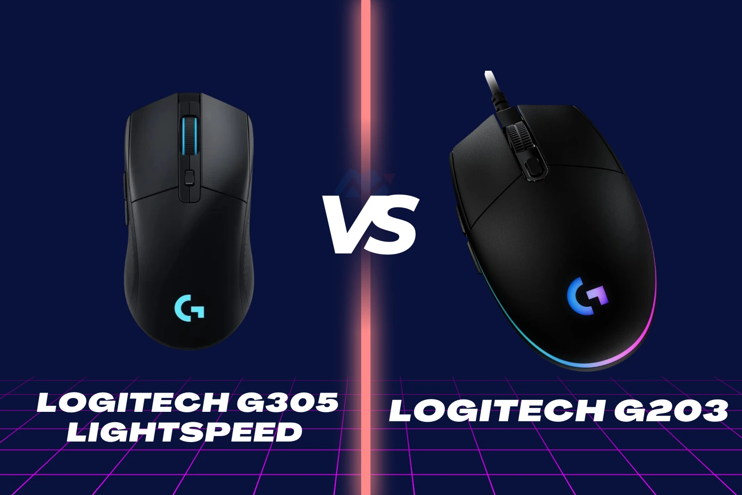 Logitech G305 vs Logitech G203